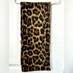 Michael Kors Leopard Print Scarf